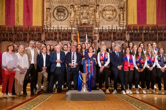 El FC Barcelona en el Ayuntamiento