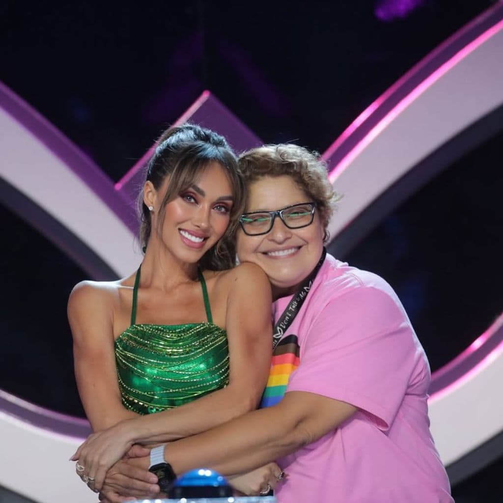 Anahí junto a Danna Vázquez