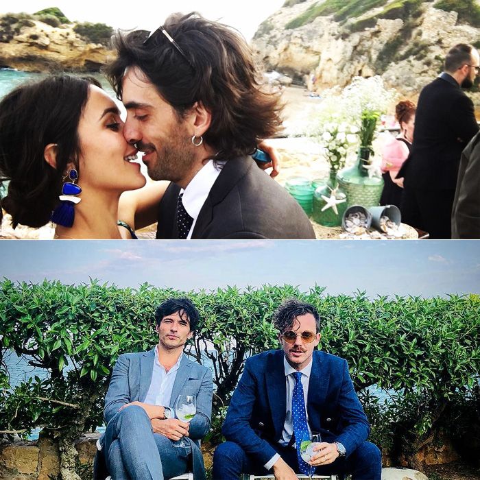 La boda del actor Carles Francino y la cantante Izah