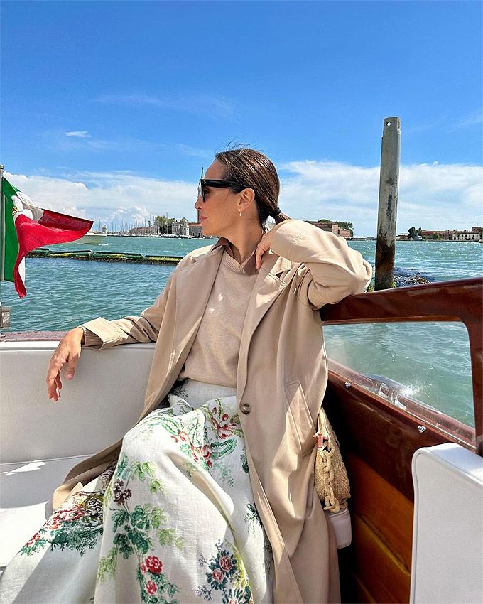 Tamara Falcó posa en Venecia