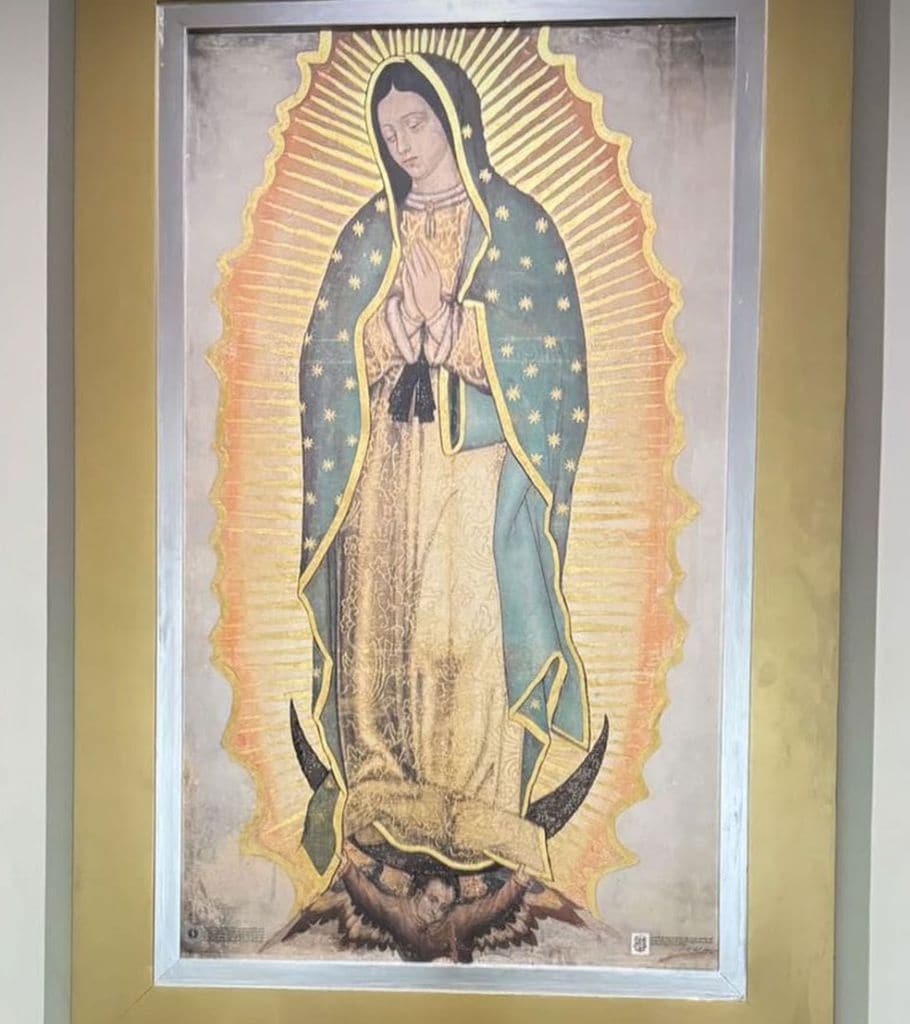 Los padres encomendaron a la niña a la virgen de Guadalupe, por la que Karla siente una gran devoción