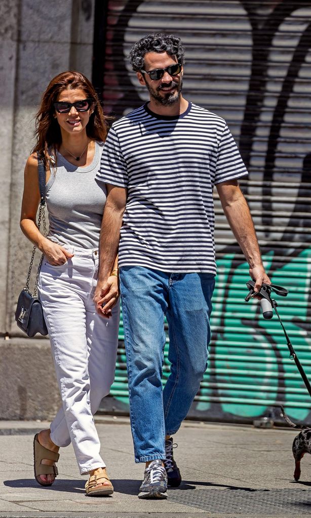 Hola 4165. Juana Acosta y su novio Pablo García Andrade.