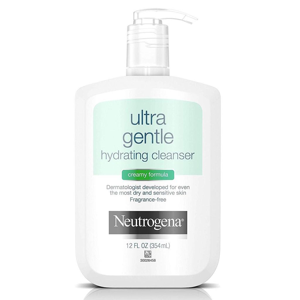 neutrogena ultra gentle hydrating daily facial cleanser