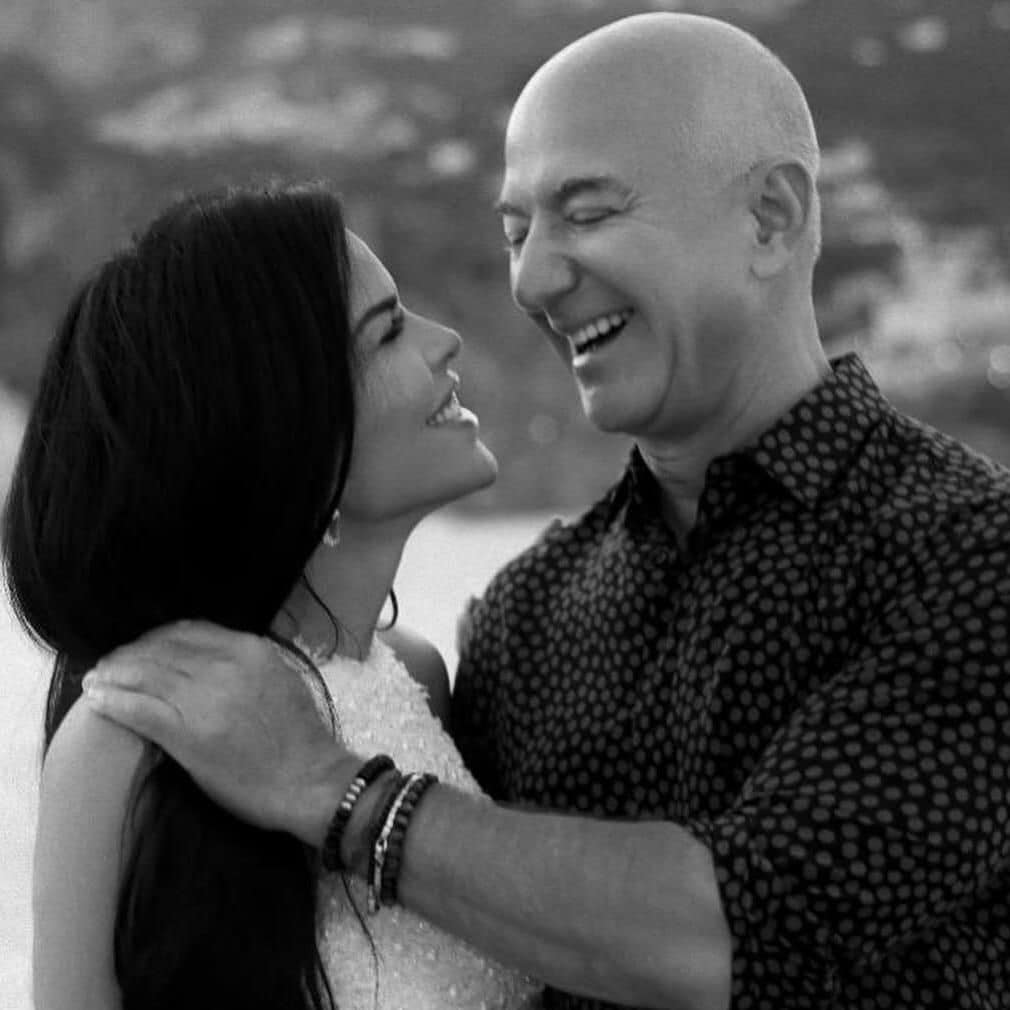 Lauren Sanchez y Jeff Bezos