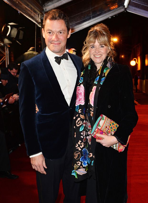 Dominic West y Catherine Fitzgerald