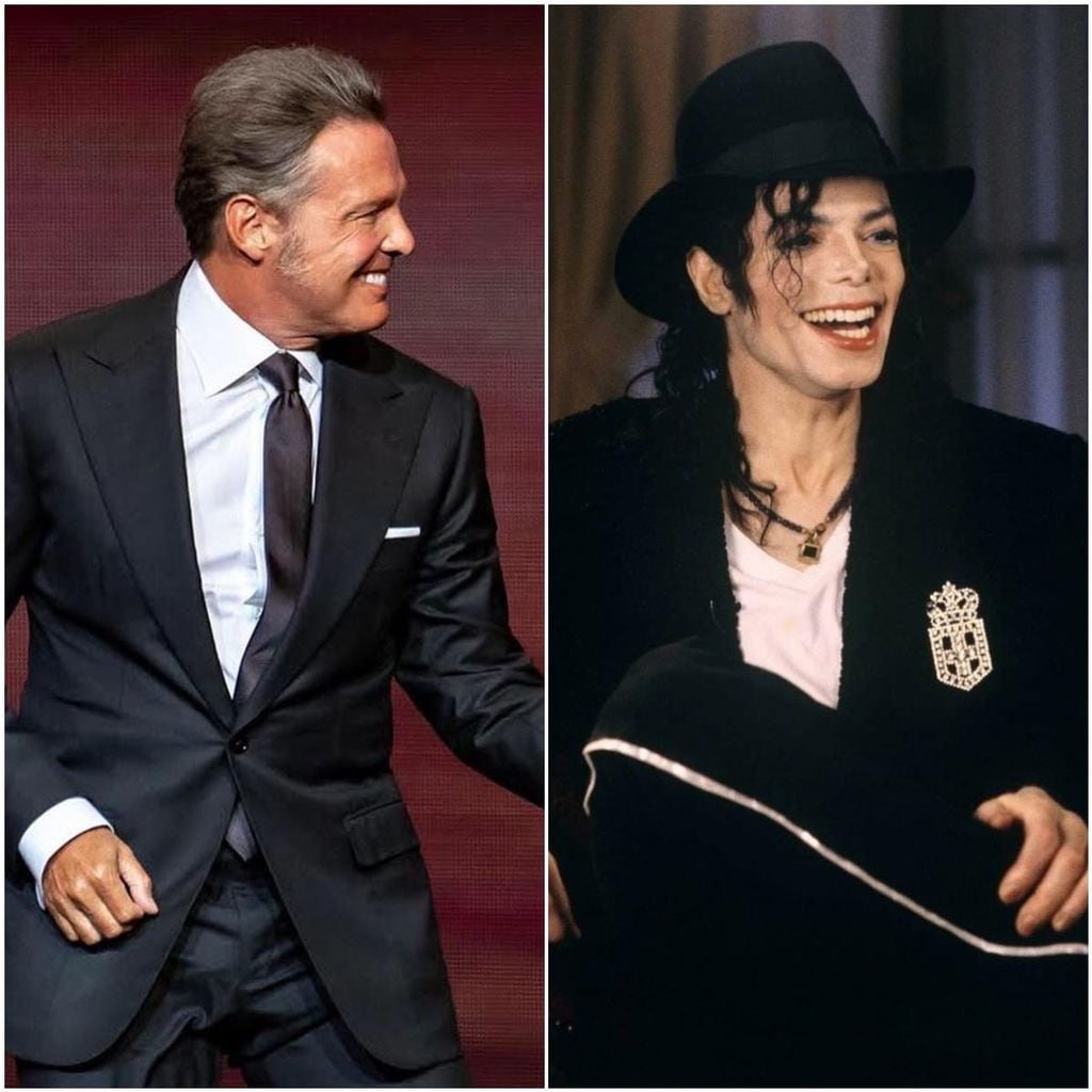 Luis Miguel y Michael Jackson