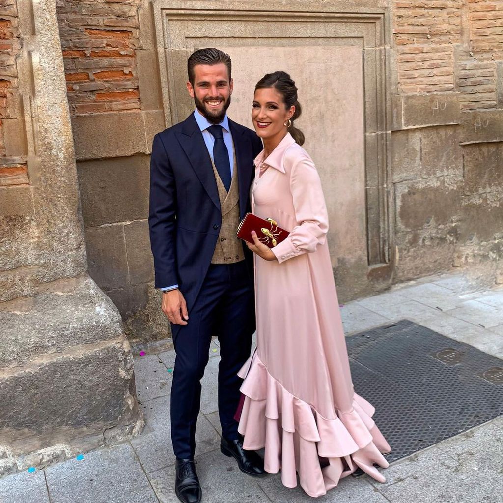 Nacho Fernández y María Cortés en una boda