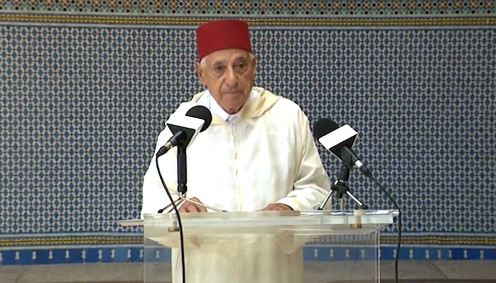 Abdelhak El Merini, el portavoz del Palacio Real marroquí que ha leído el comunicado