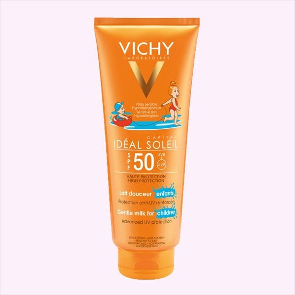 crema solar ninos vichy