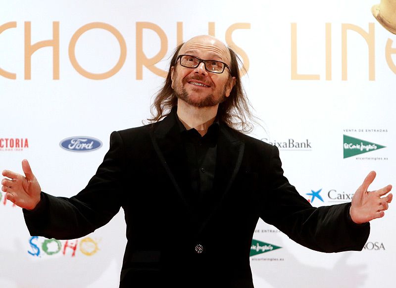 Santiago Segura, en el estreno de 'A Chorus Line'