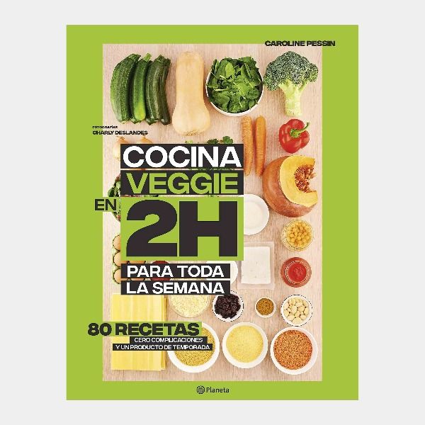 libro cocina veggie dos horas toda semana