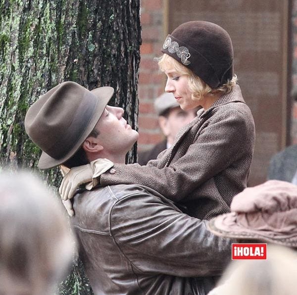 Ben y Sienna protagonizan románticas escenas en la película Live by the night que ruedan estos días en Boston
