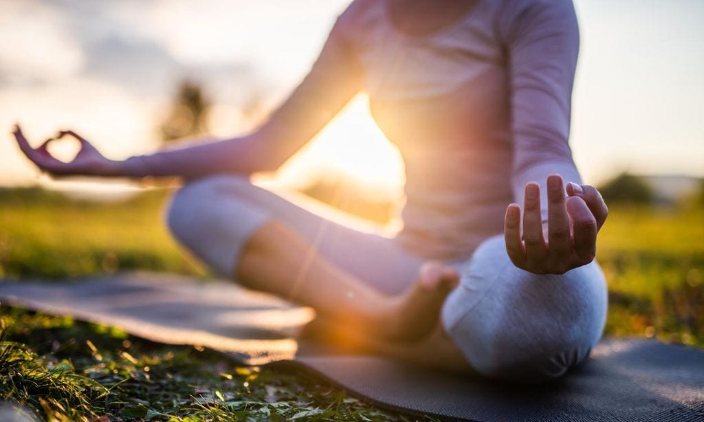 
Para centrar su mente, el mindfulness es una de sus prácticas habituales
