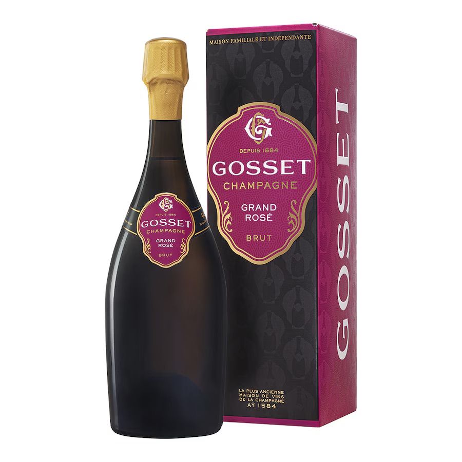 3. Champagne Grand Rosé Brut Gosset: la celebración perfecta