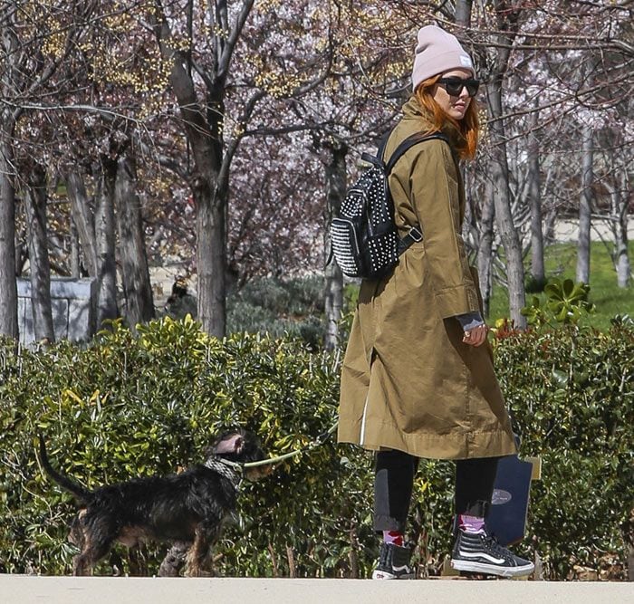 Blanca Suárez sabe cómo no pasar desapercibida con su mejor amigo (y no, no es Mario Casas)