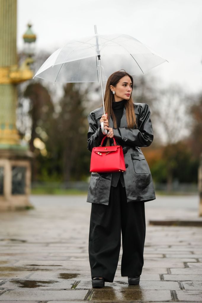 Looks para días fríos de lluvia