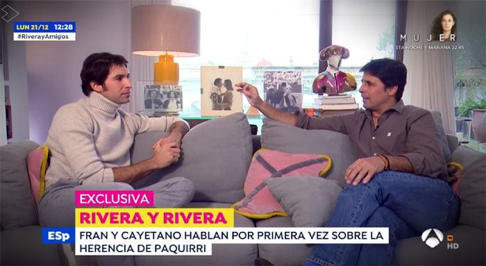 Francisco Rivera entrevista a su hermano Cayetano