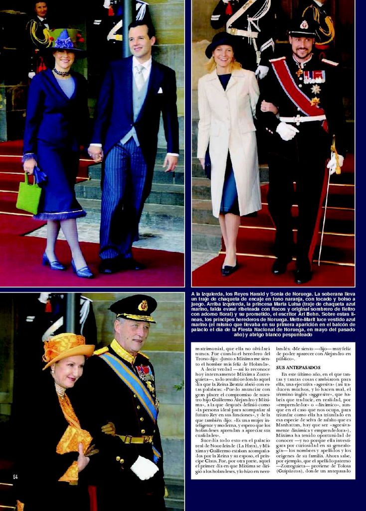 Guillermo y Maxima de Holanda