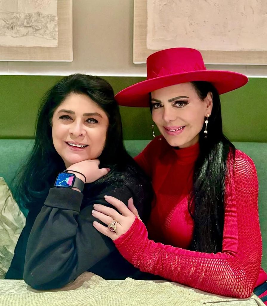 Maribel Guardia compartió estas imágenes junto a una de sus grandes amigas.