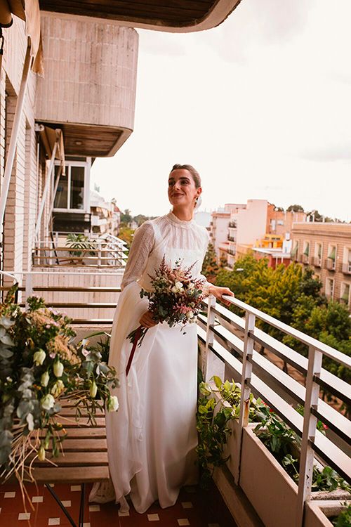 vestido novia Teresa Baena