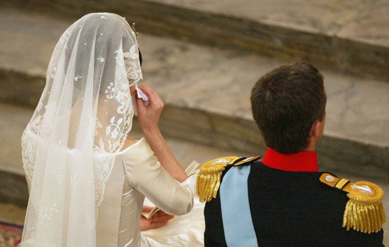 Federico y Mary de Dinamarca el día de su boda