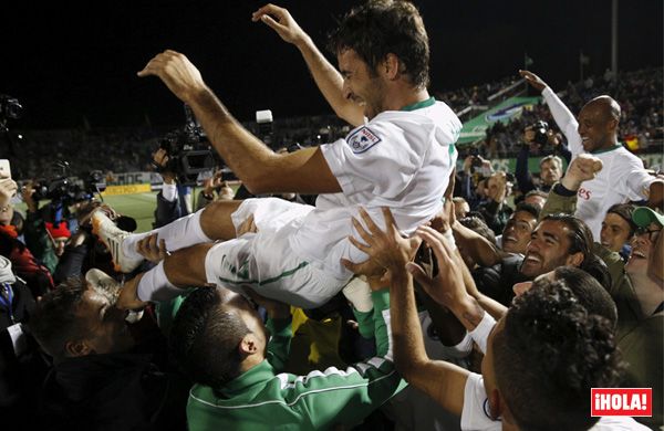 El futbolista celebró ayer el título de Liga del Cosmos de Nueva York, equipo al que llegó el año pasado procedente del fútbol catarí y tras 16 años en el Real Madrid
