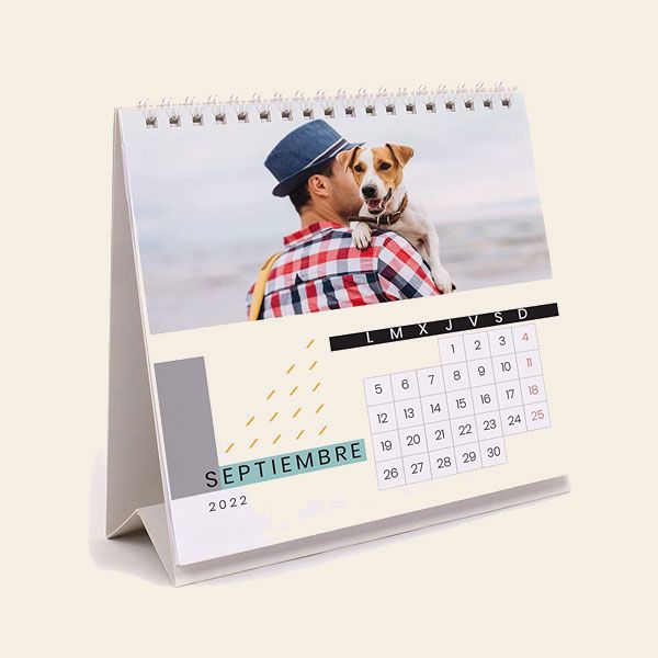 calendario sobremesa personalizado