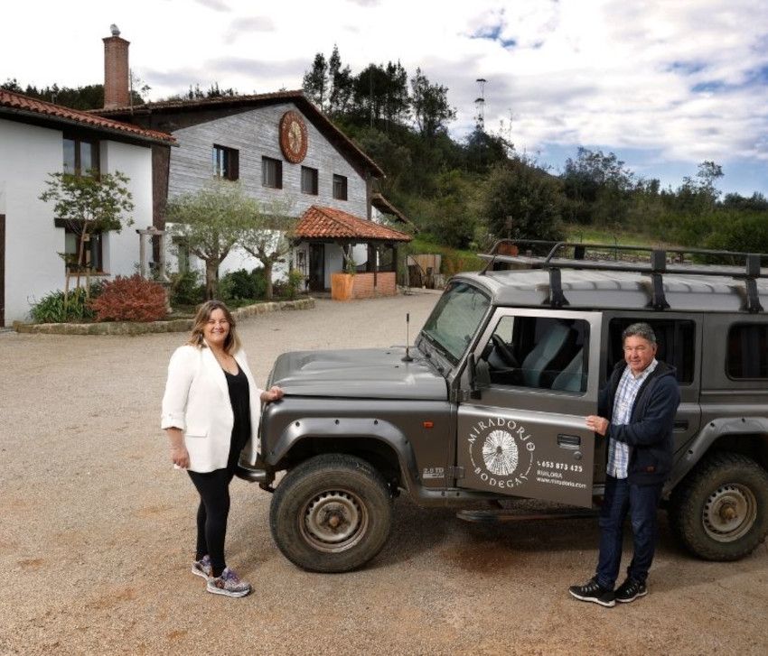 Paseo en 4x4 por los viñedo de Miradorio