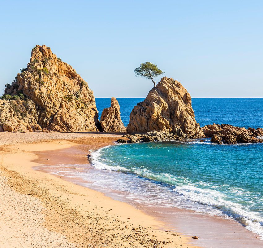 Playa Mar Menuda, Tossa de Mar, Costa Brava, Girona