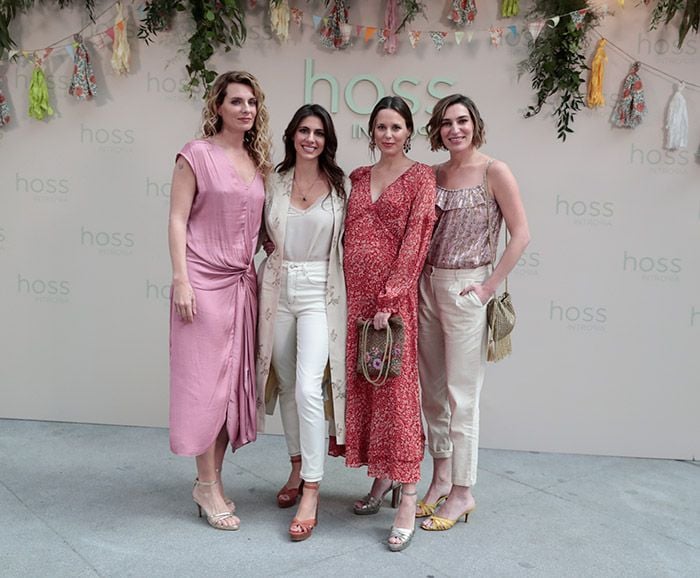 Las hijas de Bertín Osborne en el desfile de Hoss Intropia