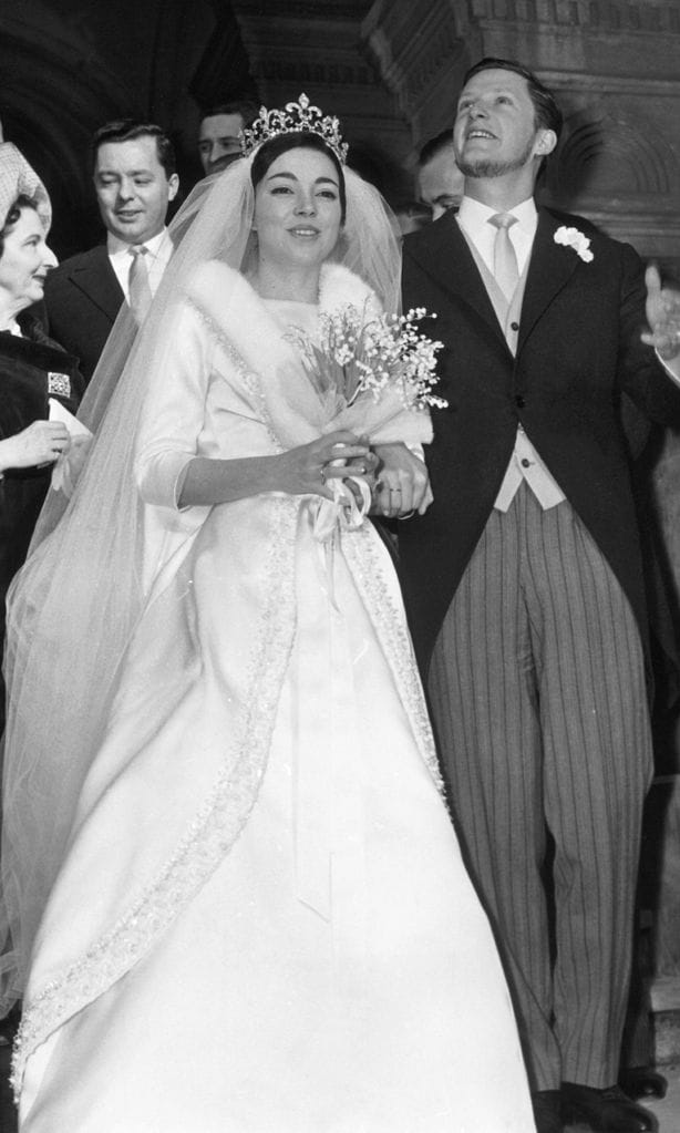 Marriage Of Simeon Ii And Dona Margarita Gomez-Acebo Y Cejuela In 1962