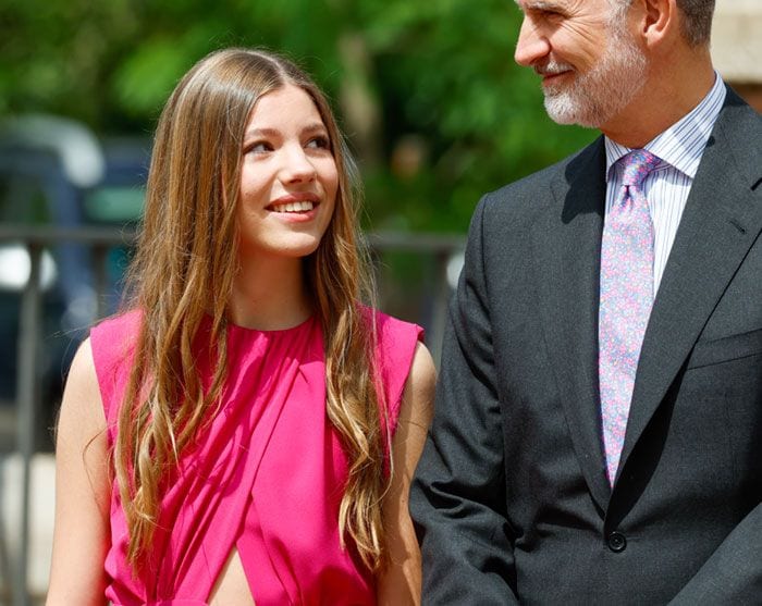 Infanta Sofía look Confirmación