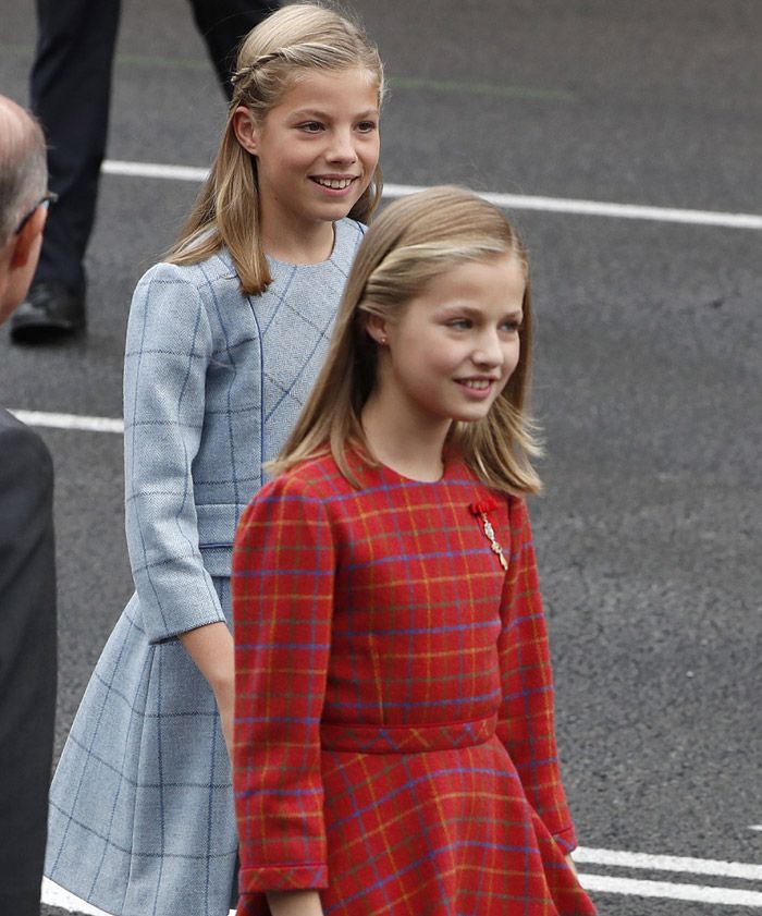 Princesa Leonor y la infanta Sofía