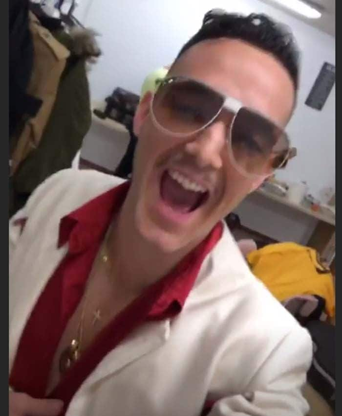 C. Tangana compartió una imagen riendo tras irse de OT