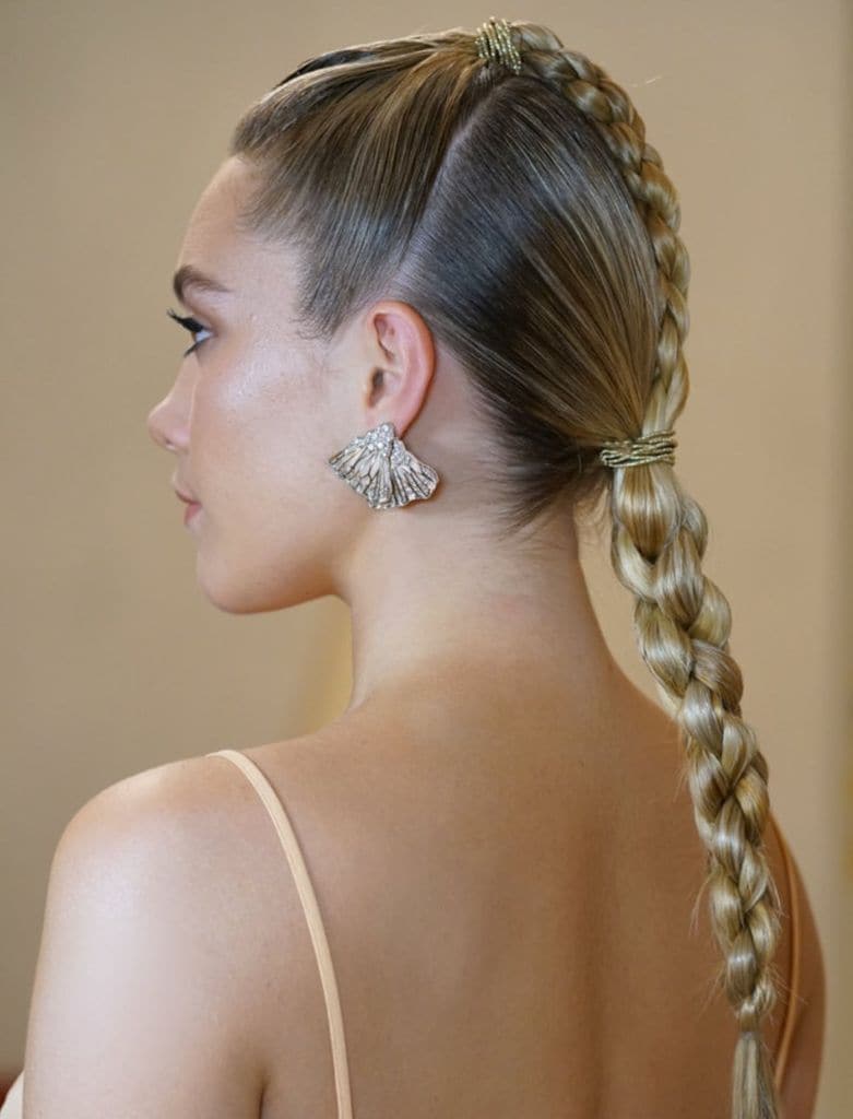 florence pugh trenza