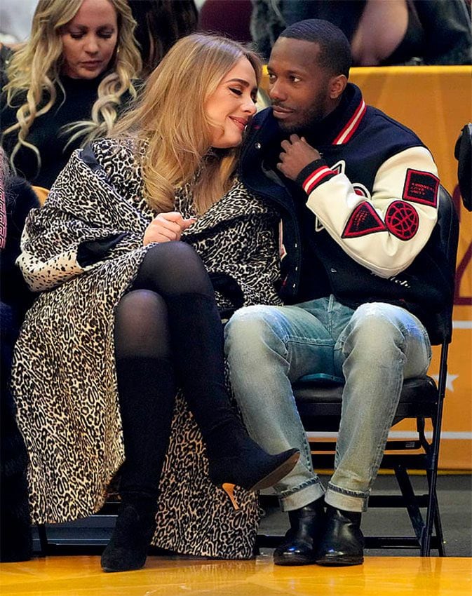 Adele y Rich Paul