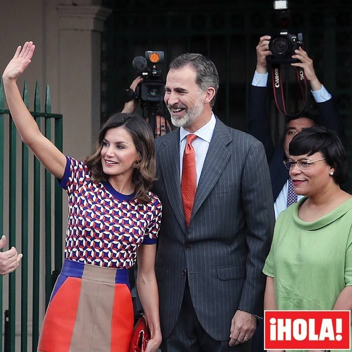 Reyes Felipe y Letizia