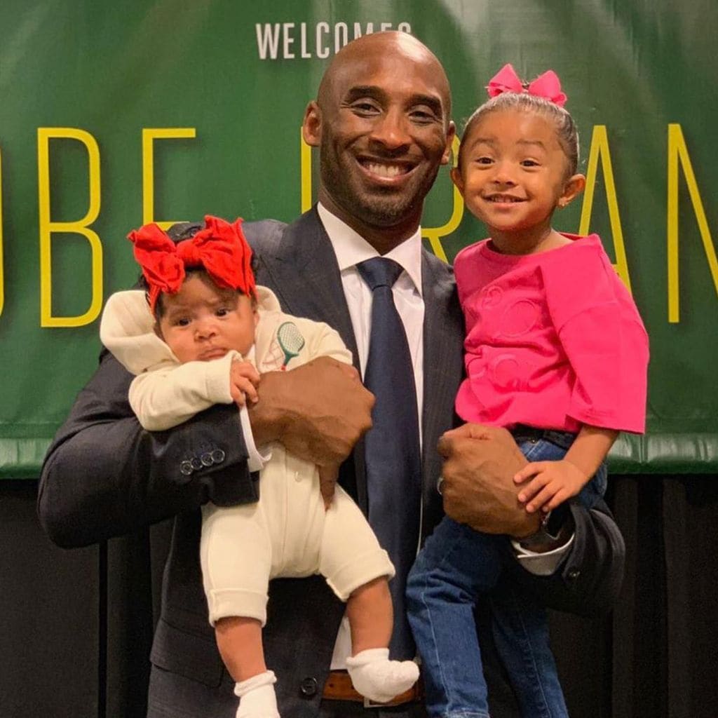 kobe with his girls