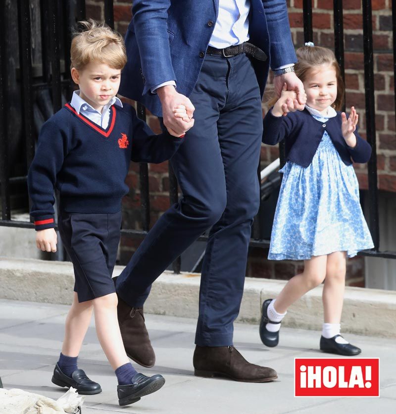 George y Charlotte de Cambridge