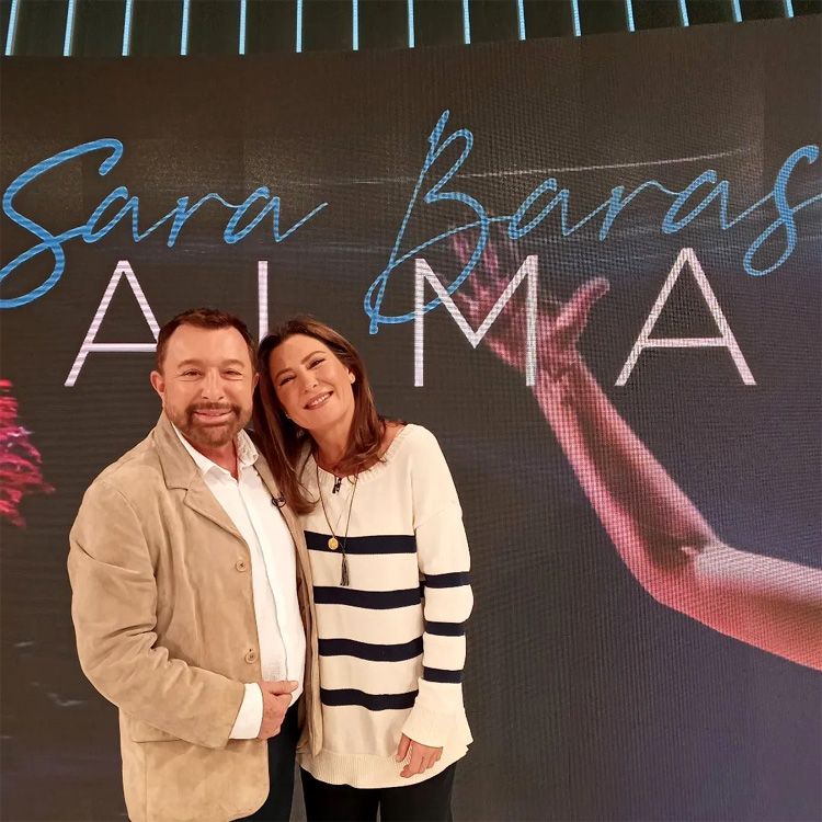 José Manuel Parada con Sara Baras