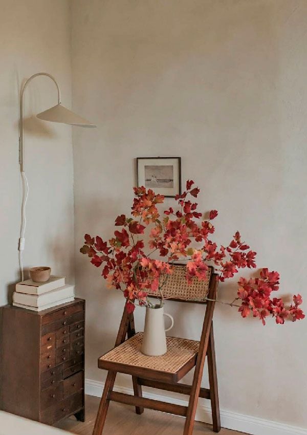 Decoración con flores