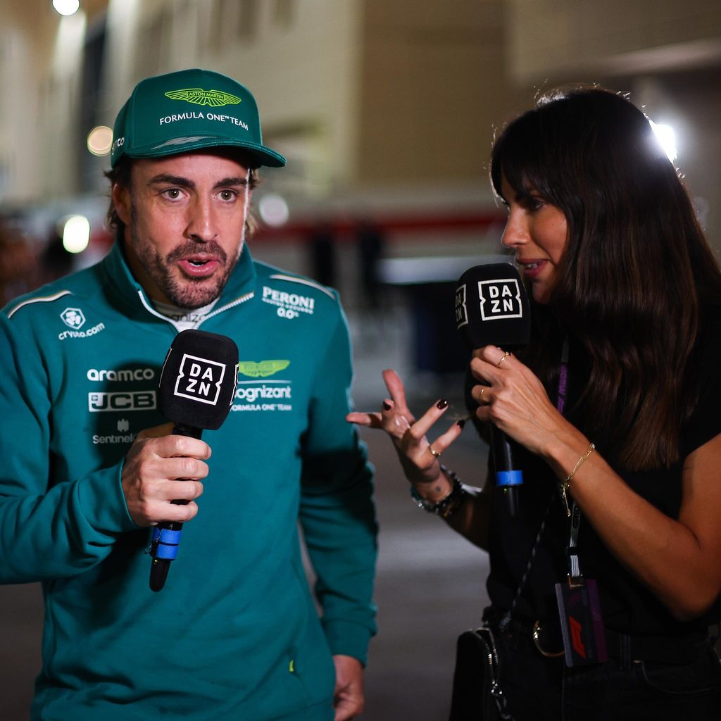 Fernando Alonso y Melissa Jiménez