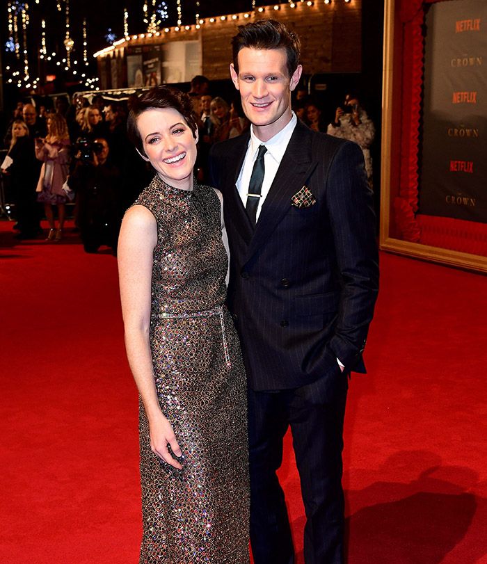 Claire Foy y Matt Smith