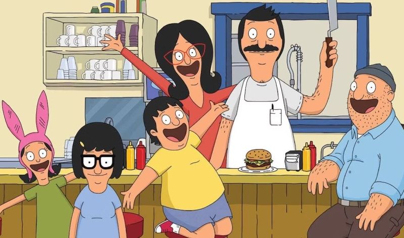 bobs burgers restaurant pose disney