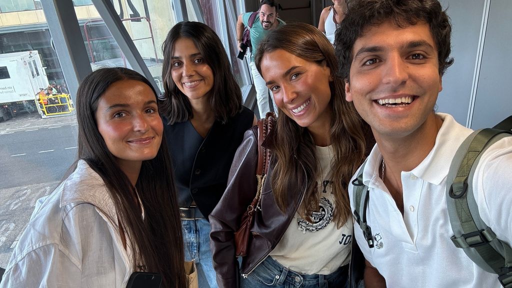 Tomas Paramo, Maria G de Jaime, Maria Pombo y Alejandra Navarro en Mallorca