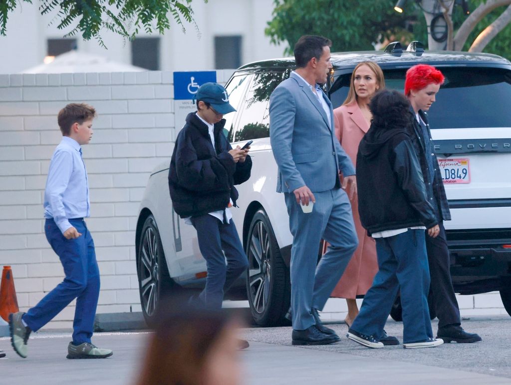 Tras casarse en 2022, Ben Affleck y Jennifer Lopez se convirtieron en una gran familia.