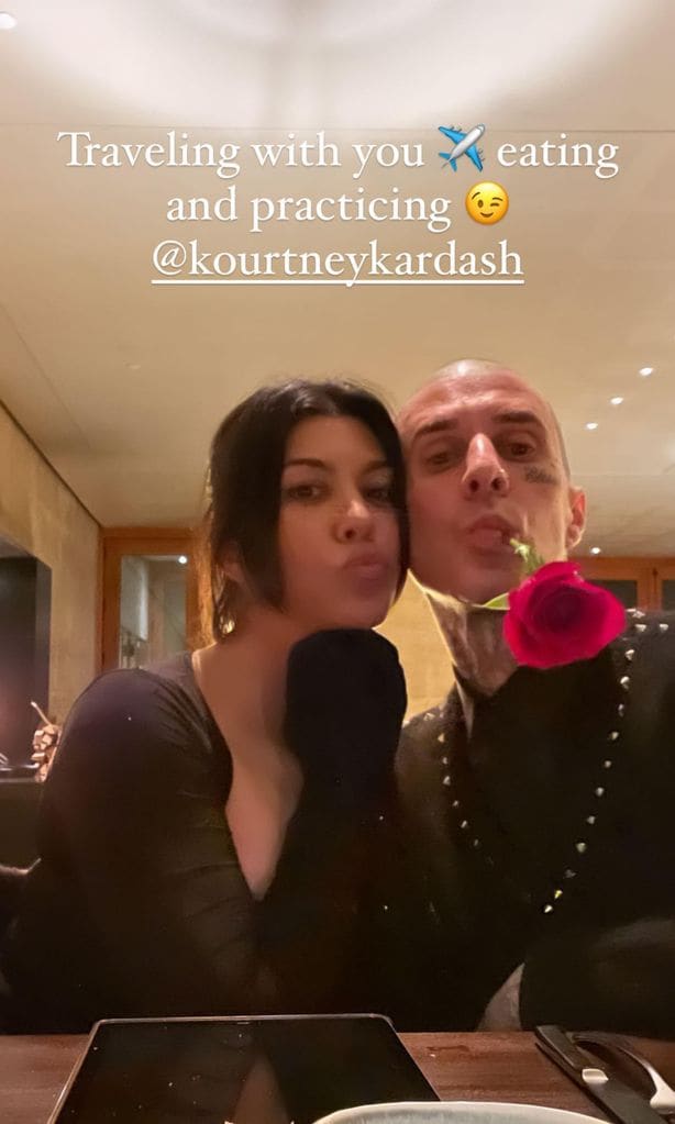 kourtney kardashian y travis barker