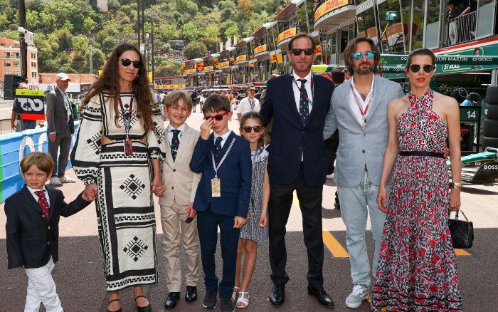 Carlota Casiraghi y su marido 