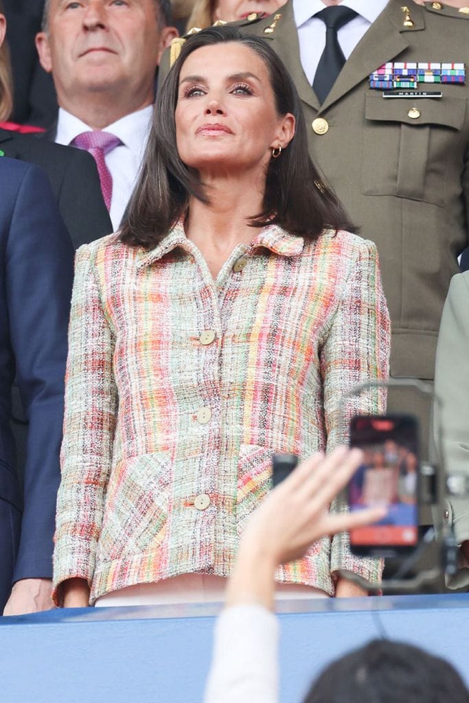 Reina Letizia fútbol look