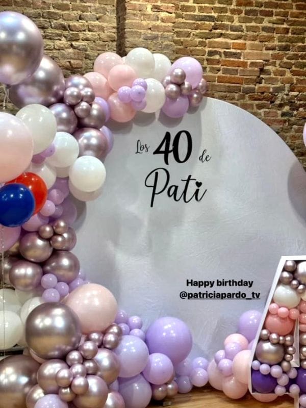 Fiesta de cumpleaños de Patricia Pardo